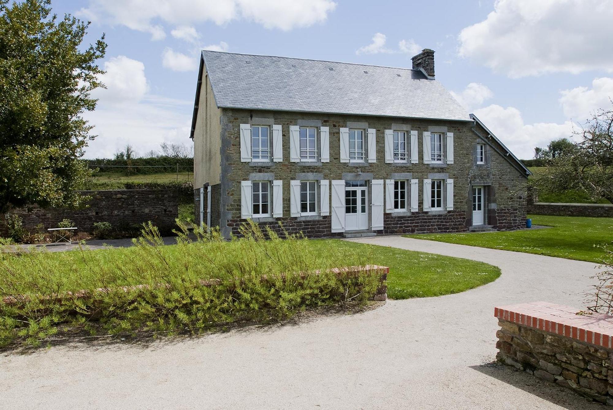 فيلا Manoir Du Mesnil De Bas Bréhal الغرفة الصورة
